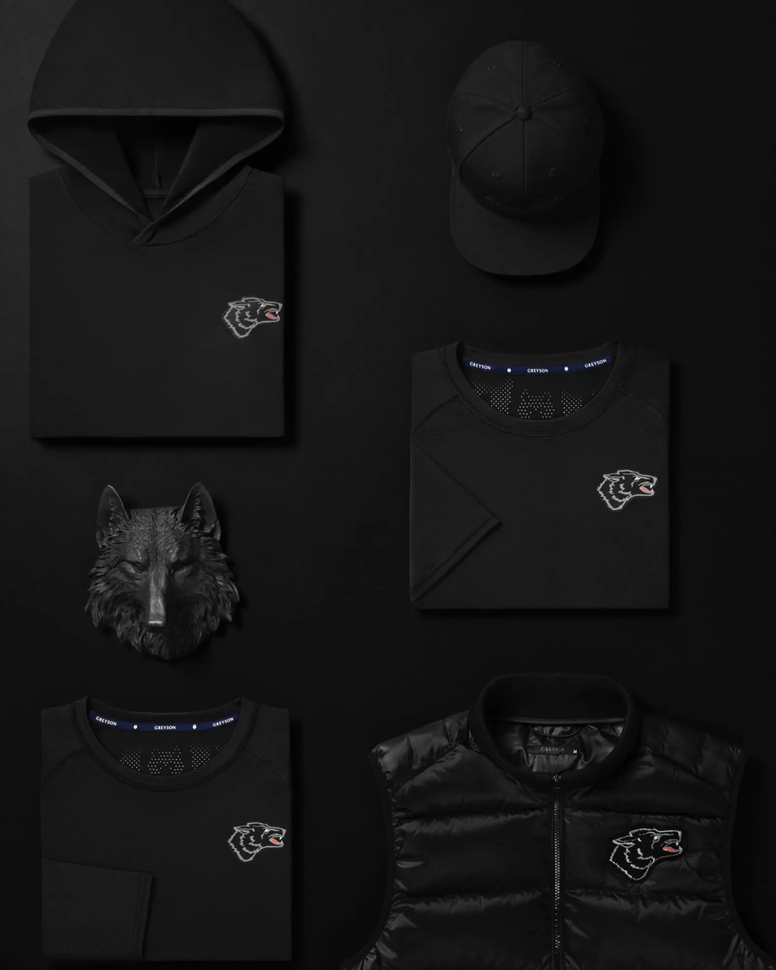 Members Only Black Wolf Collection for Greyson Clothiers